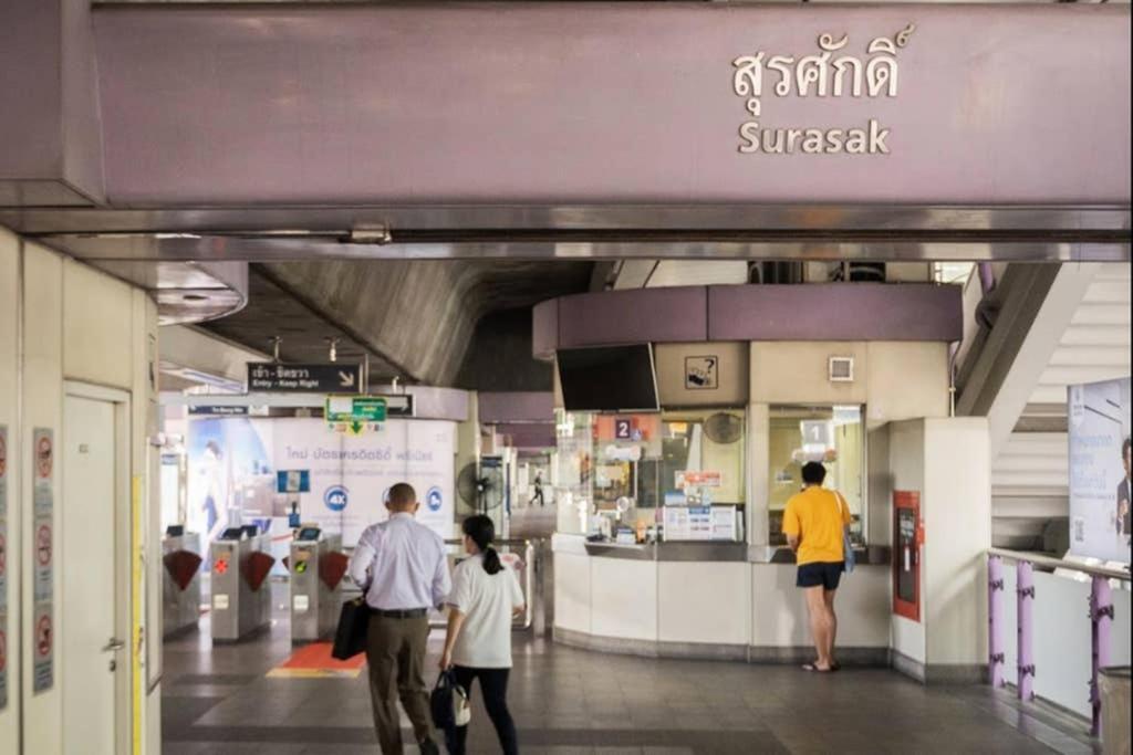 P2 Silom Large 2Beds Full Kitchen Wifi 4-6Pax Leilighet Bangkok Eksteriør bilde